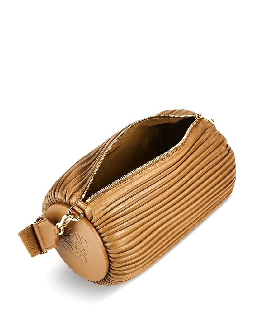 LOEWE LARGE BRACELET NAPPA LAMBSKIN LEATHER SHOULDER BAG