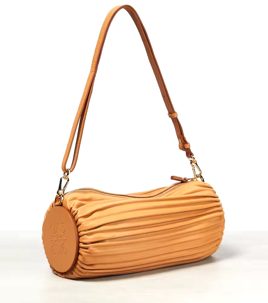 LOEWE LARGE BRACELET NAPPA LAMBSKIN LEATHER SHOULDER BAG