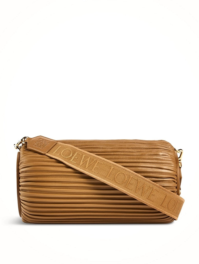 LOEWE LARGE BRACELET NAPPA LAMBSKIN LEATHER SHOULDER BAG