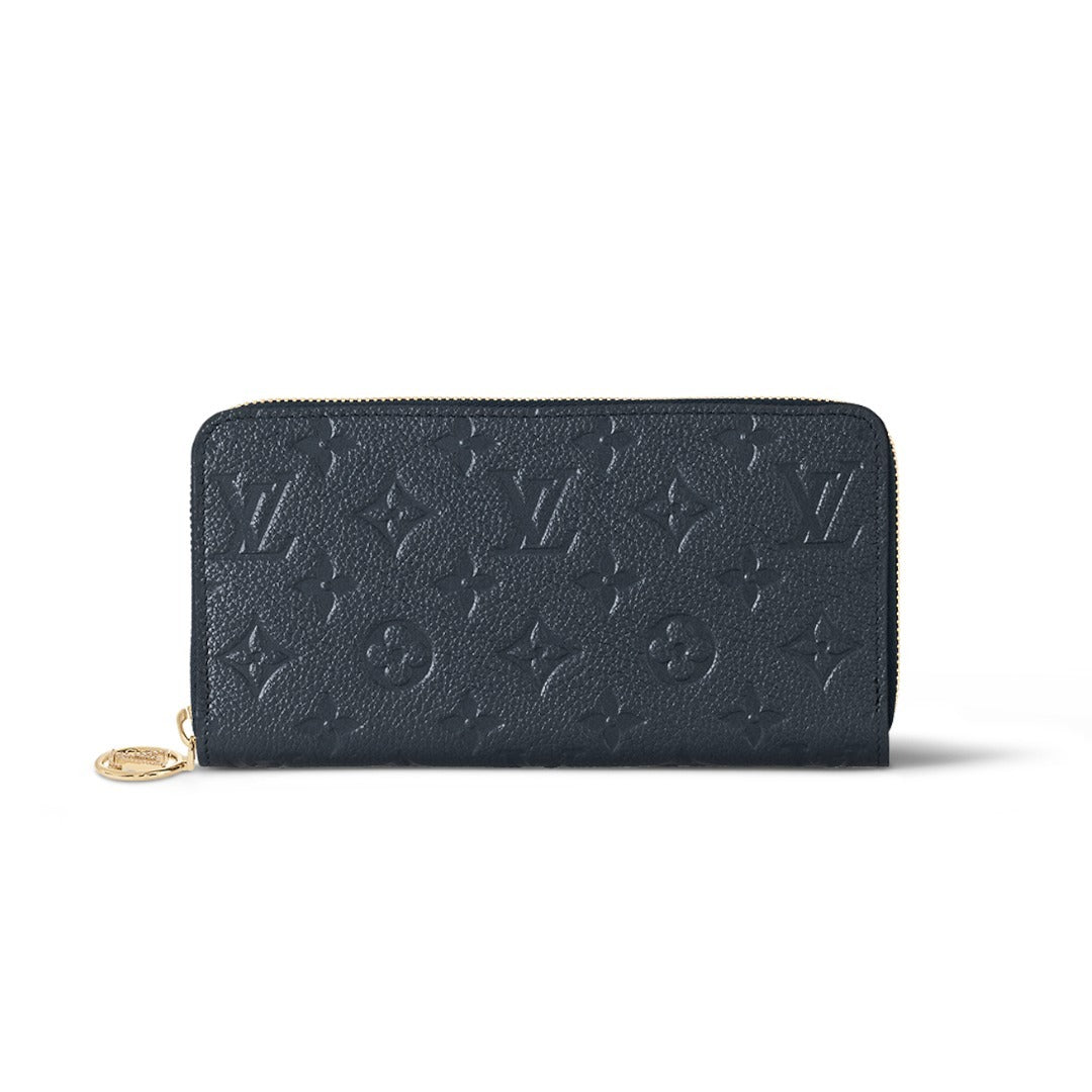 LOUIS VUITTON MONOGRAM EMPREINTE LEATHER ZIPPY WALLET