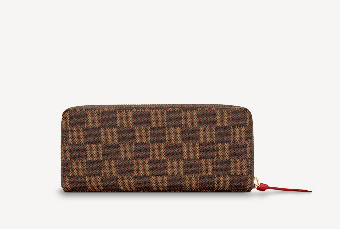 GLM-CLÃ‰MENCE WALLET DAMIER EBENY CHERRY