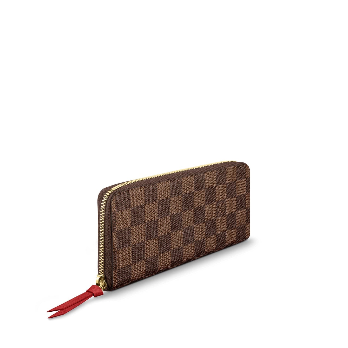GLM-CLÃ‰MENCE WALLET DAMIER EBENY CHERRY