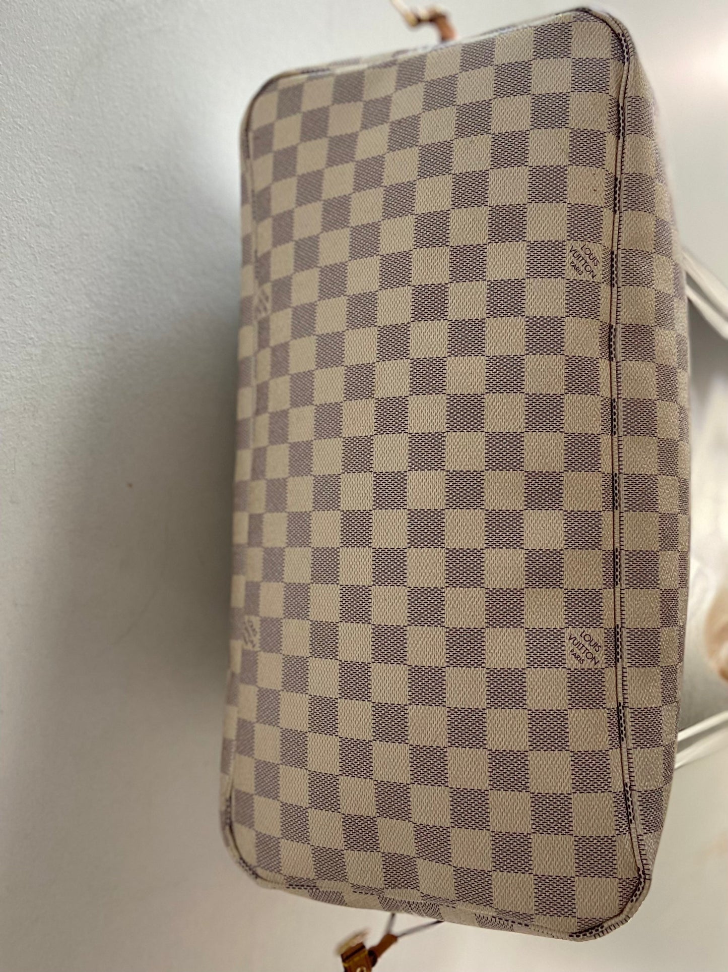 LOUIS VUITTON DAMIER AZUR NEVERFULL GM TOTE BAG