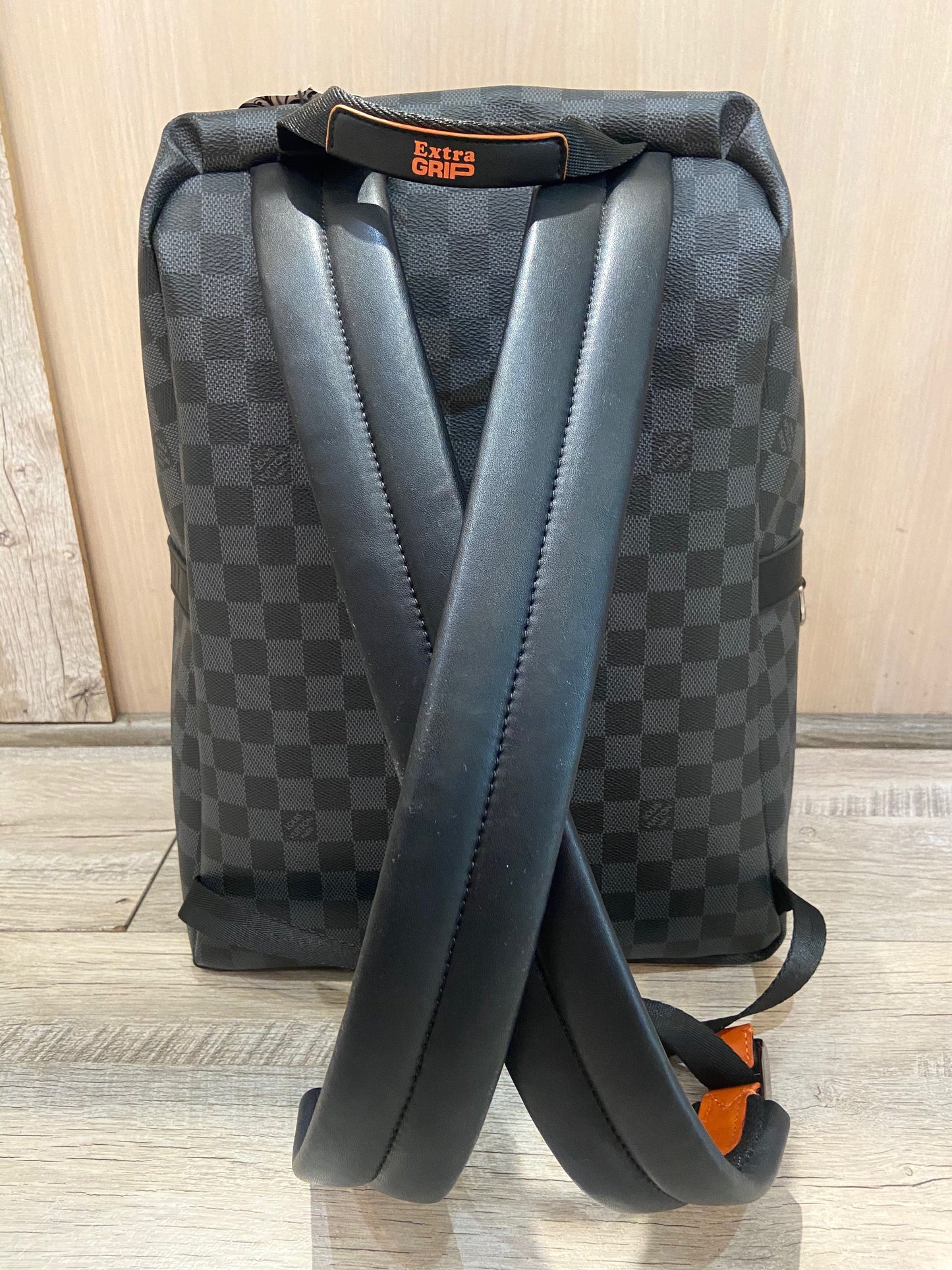 LOUIS VUITTON DAMIER COBALT RACE DISCOVERY BACKPACK PM
