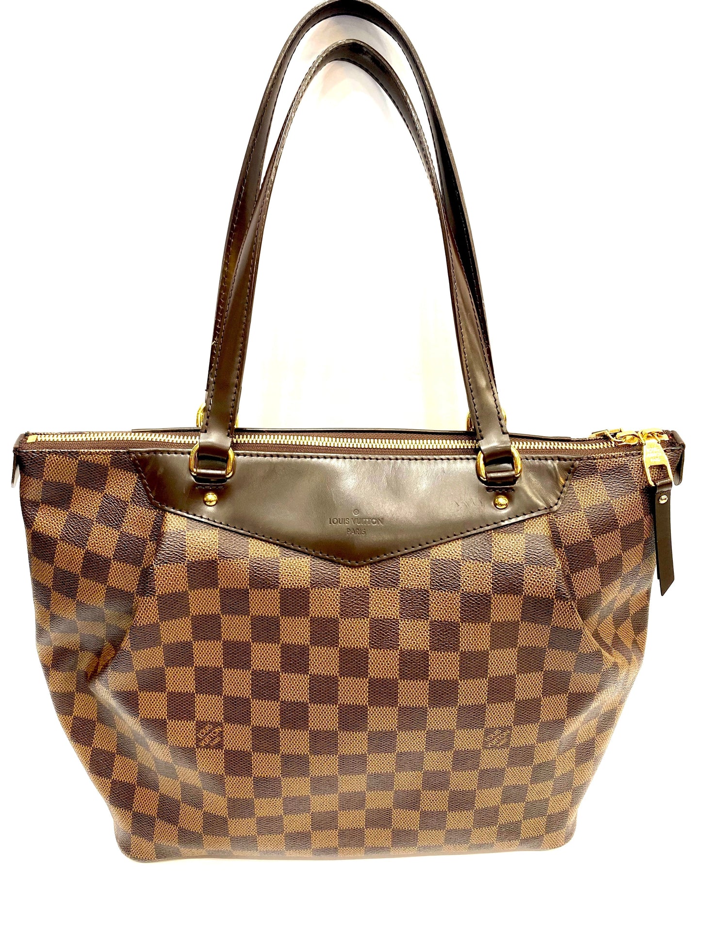 LOUIS VUITTON DAMIER EBENE WESTMINSTER GM BAG