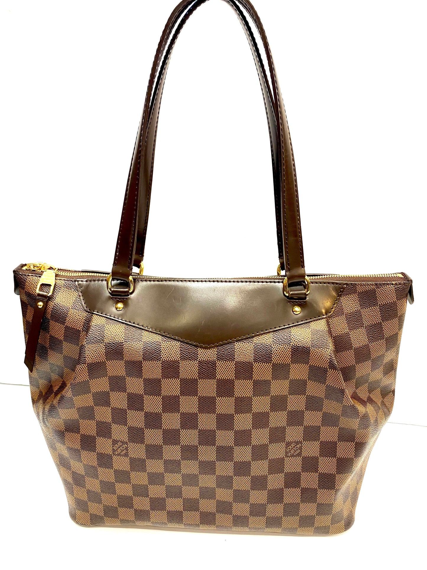 LOUIS VUITTON DAMIER EBENE WESTMINSTER GM BAG