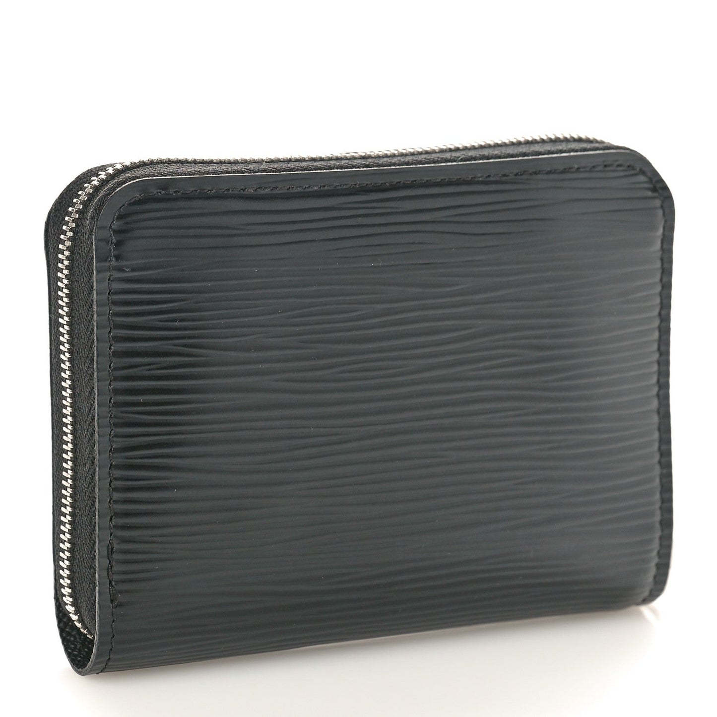 GLM-EPI LEATHER SMALL ZIPPY WALLET NOIR