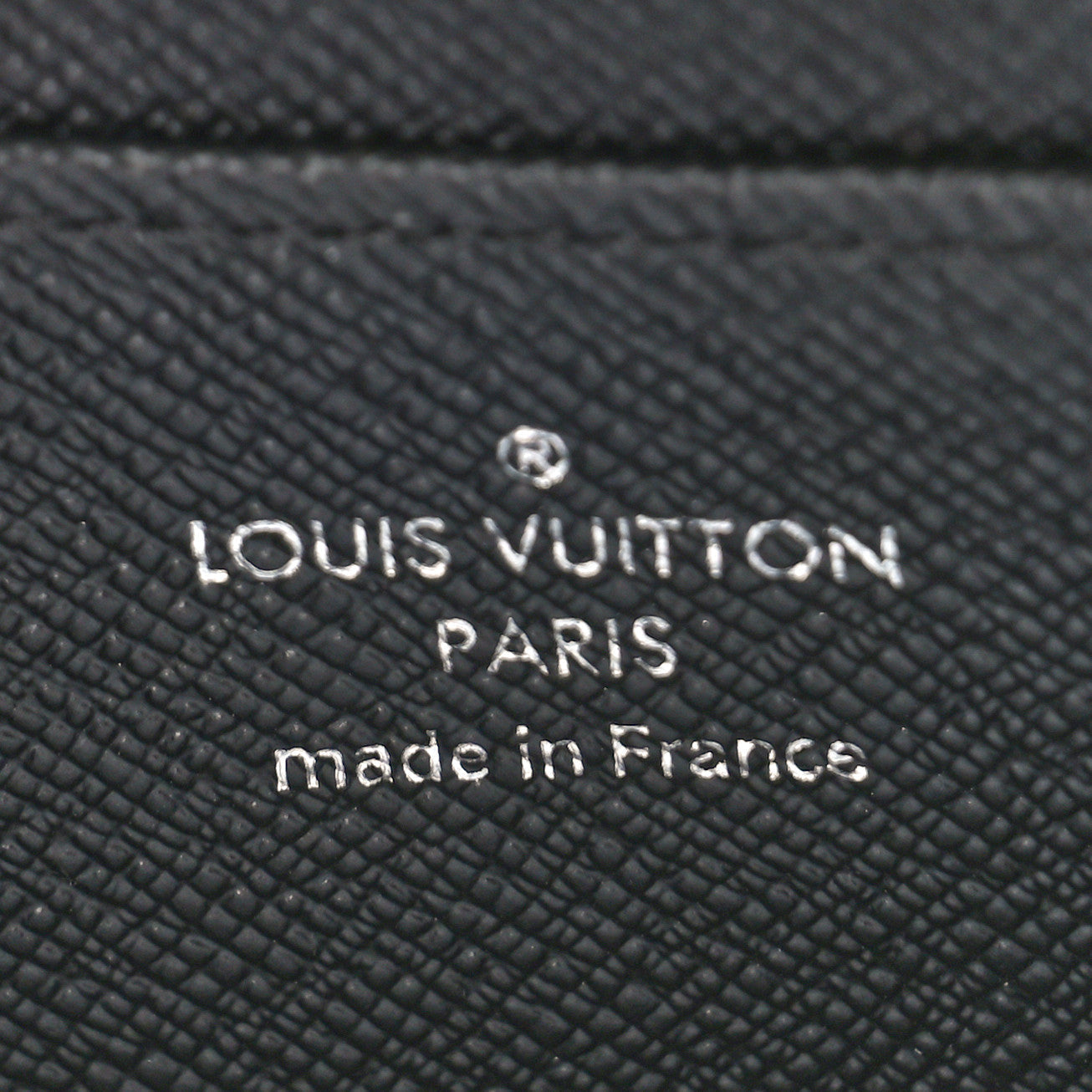 GLM-EPI LEATHER SMALL ZIPPY WALLET NOIR