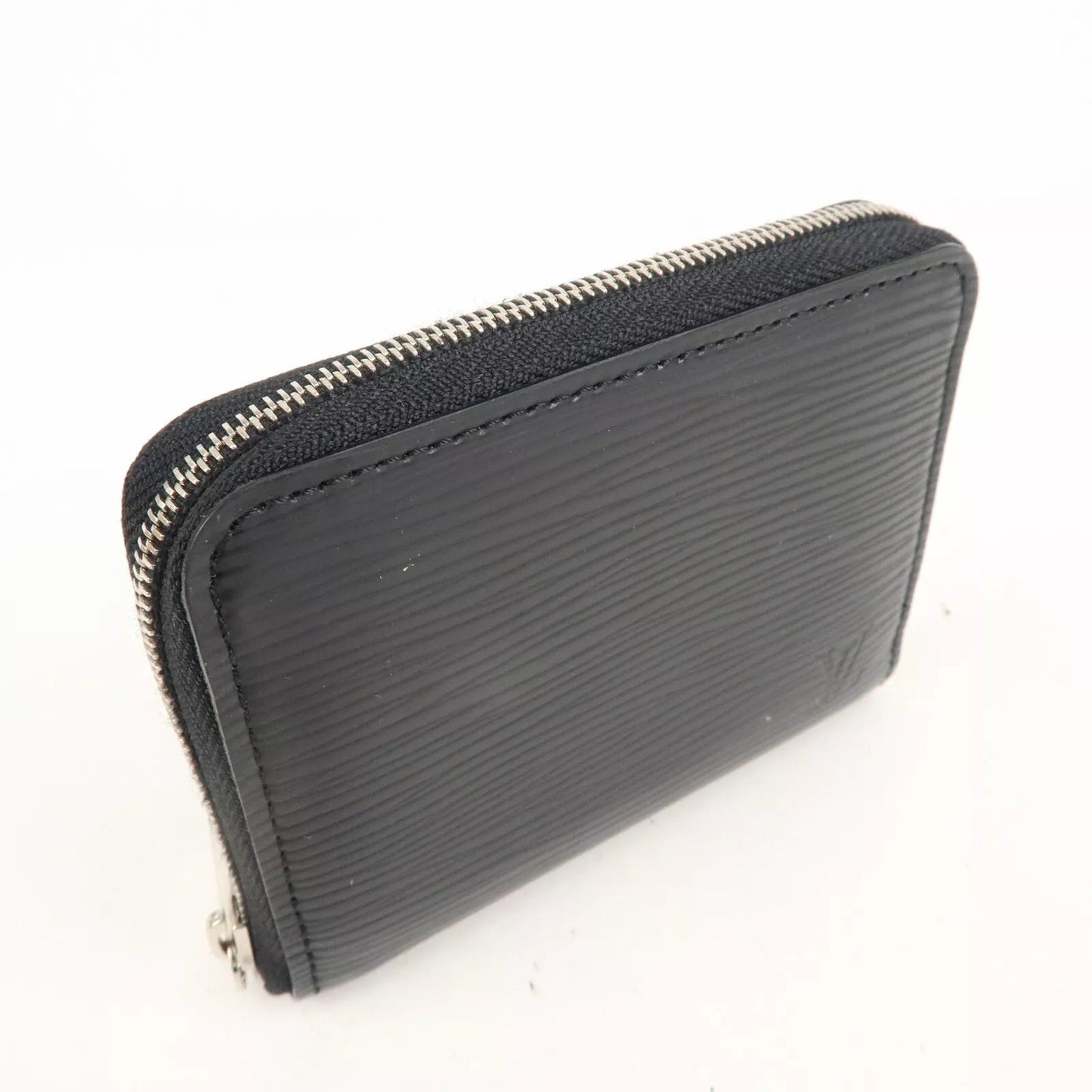 GLM-EPI LEATHER SMALL ZIPPY WALLET NOIR
