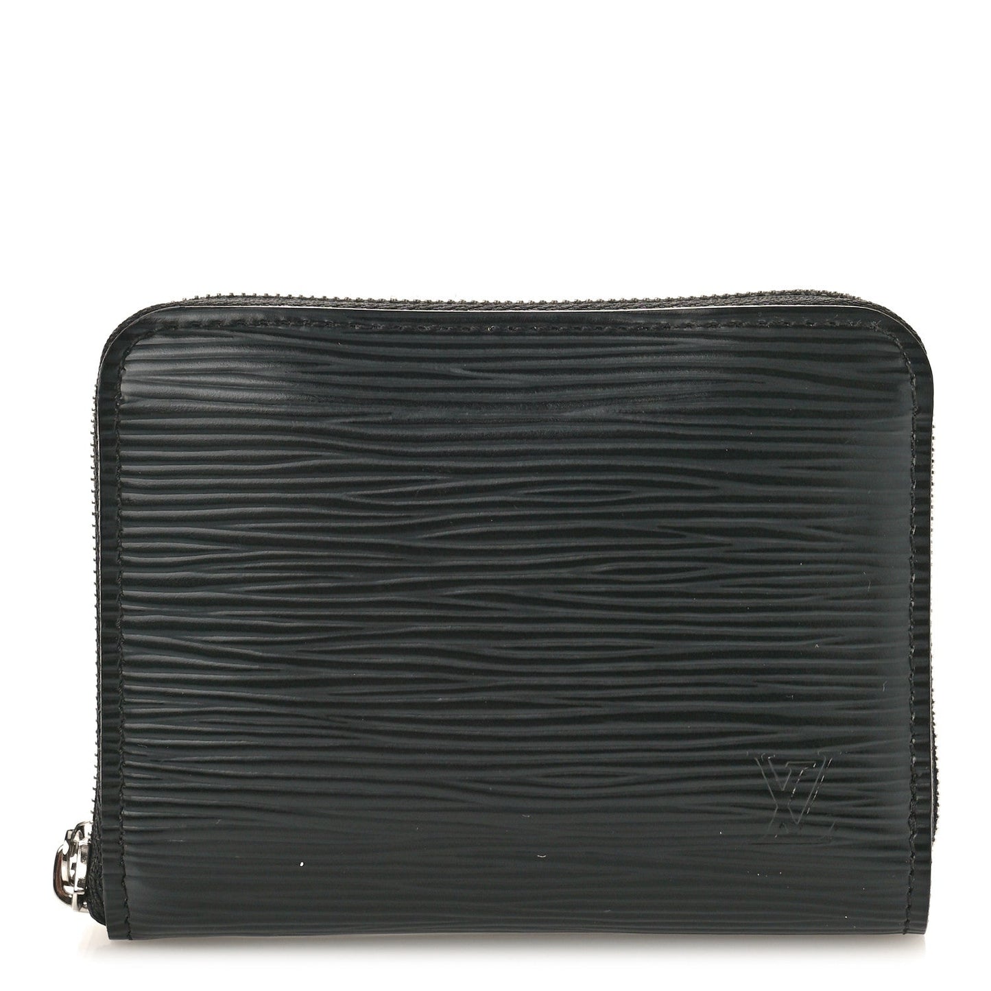GLM-EPI LEATHER SMALL ZIPPY WALLET NOIR