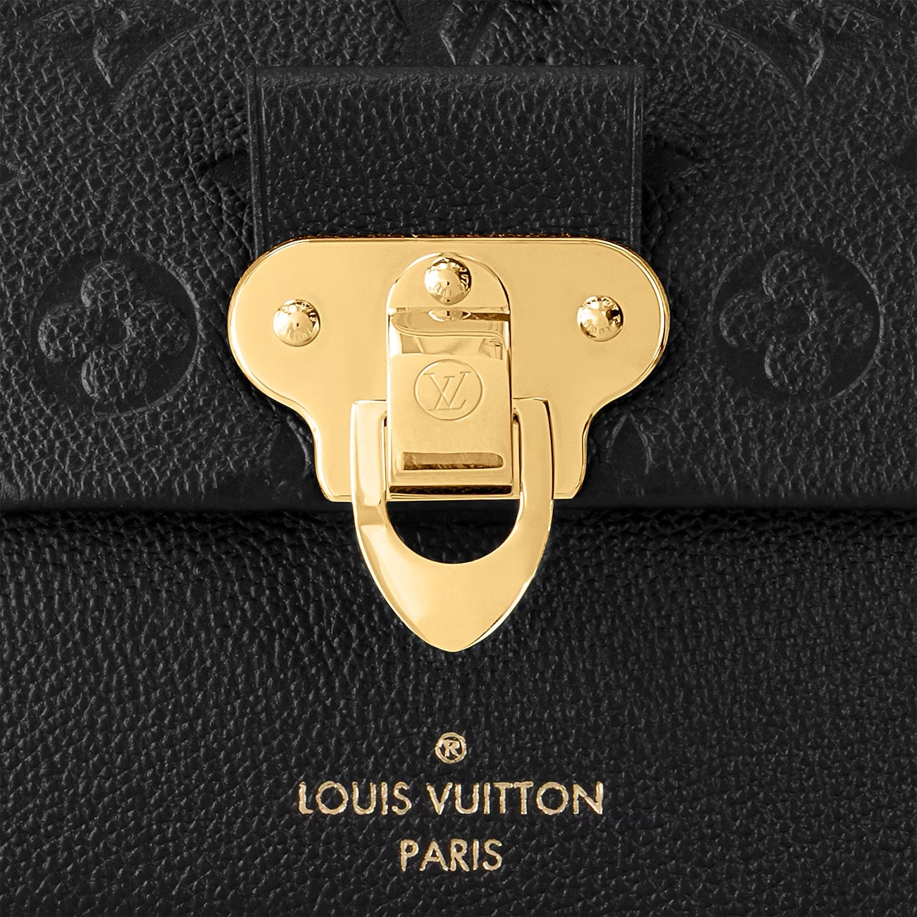 LOUIS VUITTON EMPREINTE LEATHER VAVIN MONOGRAM SHOULDER BAG