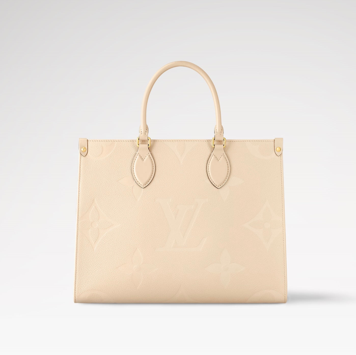 LOUIS VUITTON EMPREINTE LEATHER GIANT MONOGRAM ONTHEGO TOTE BAG