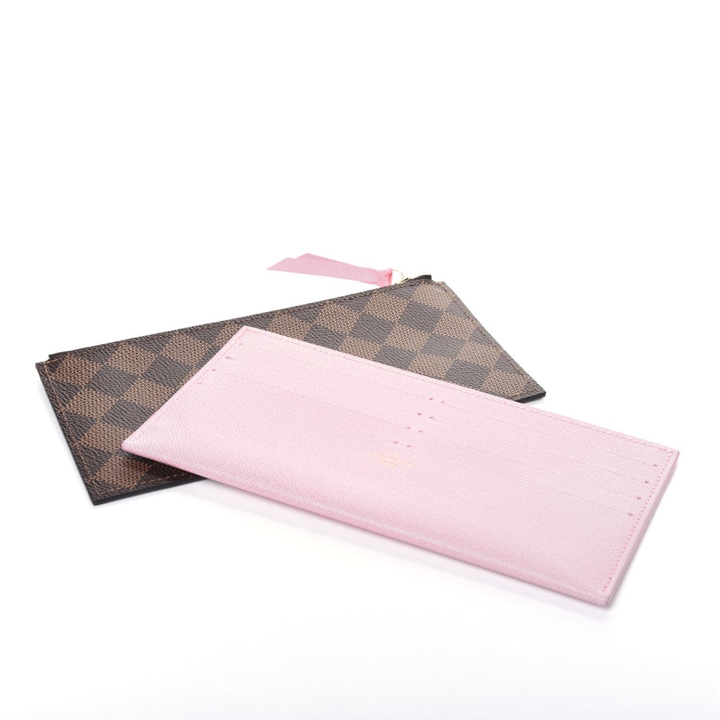LOUIS VUITTON DAMIER EBENE FLOWER STUDDED FELICIE POCHETTE