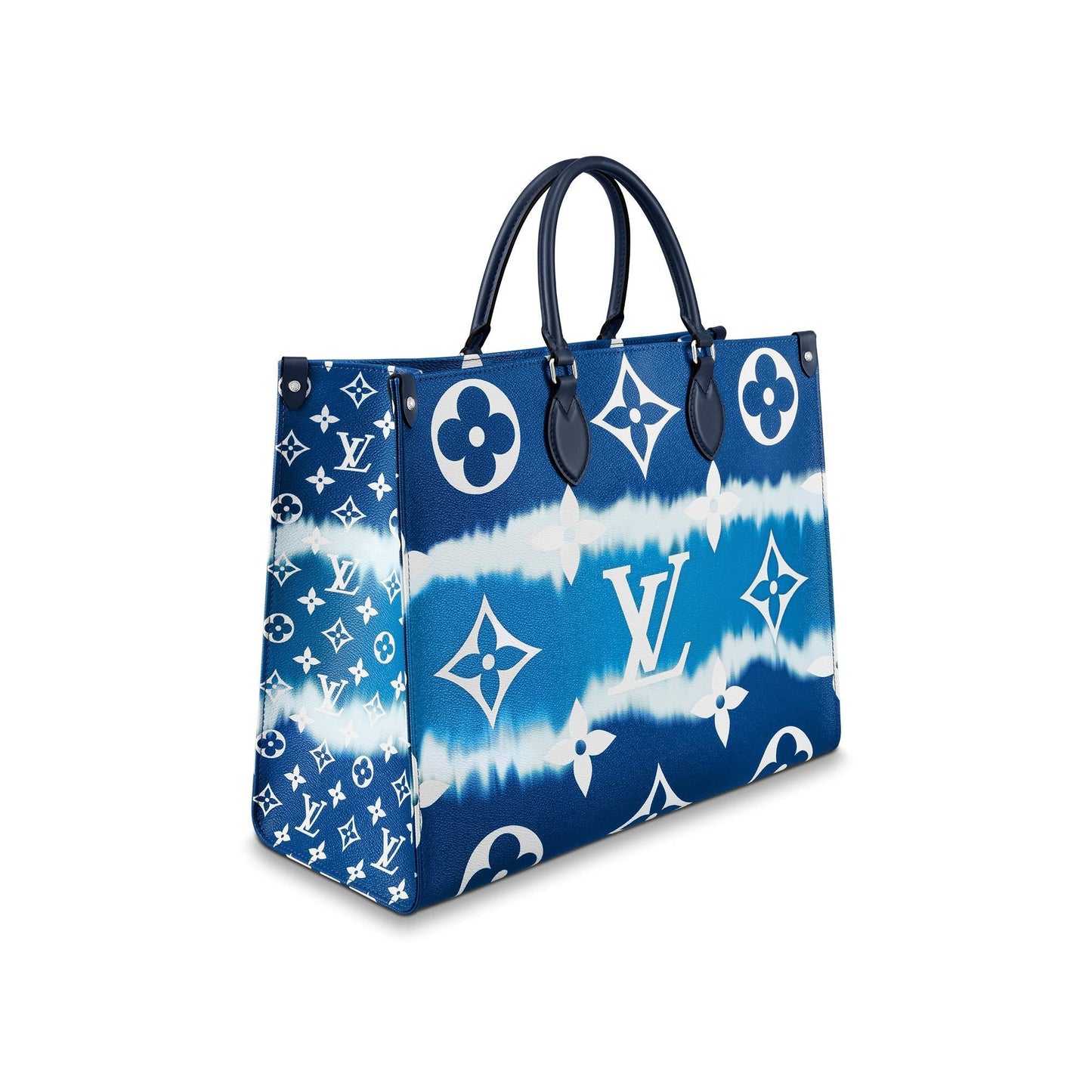LOUIS VUITTON GIANT MONOGRAM ESCALE "ON THE GO" GM TOTE BAG