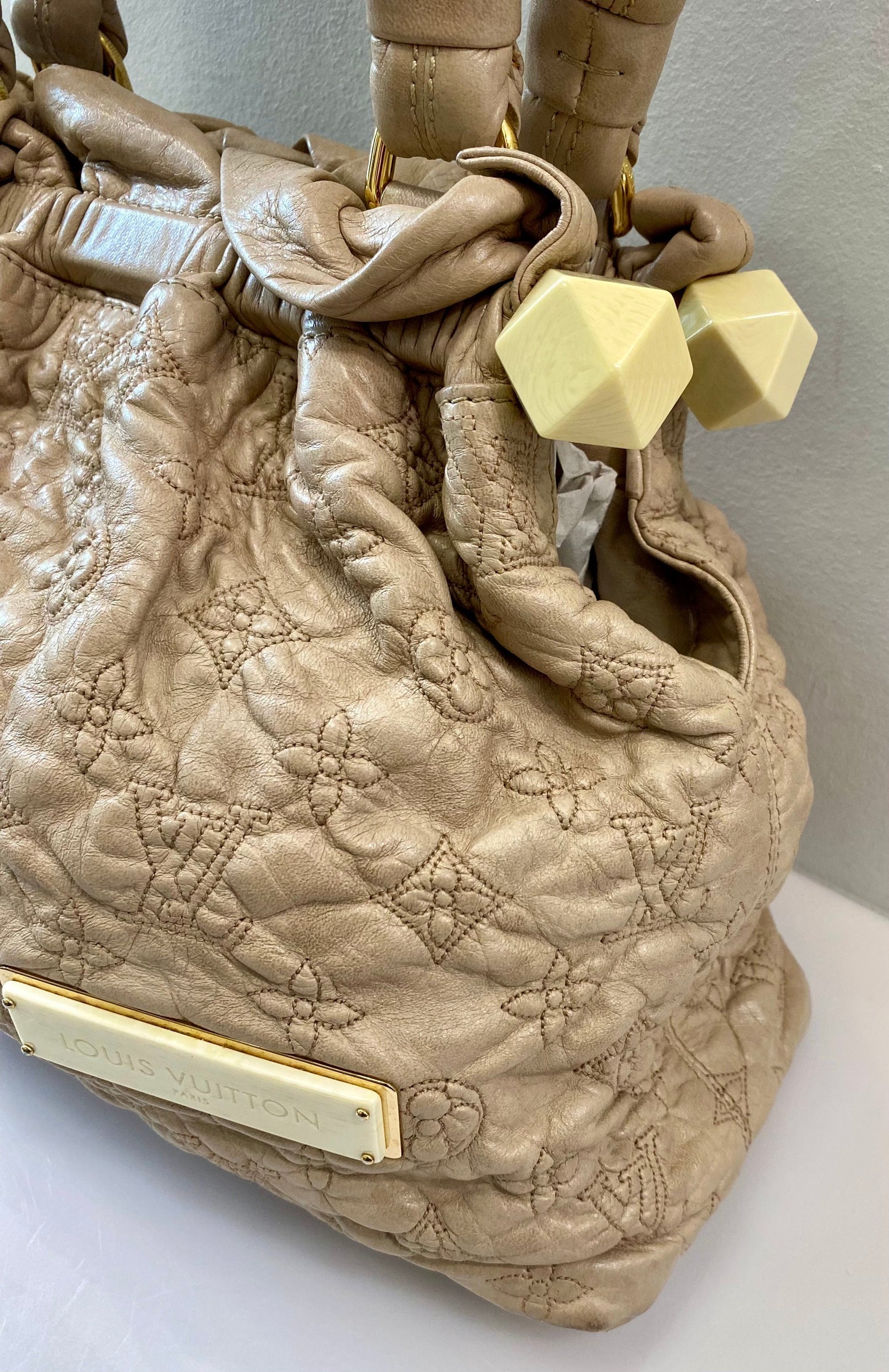 LOUIS VUITTON LIMITED EDITION OLYMPE STRAUS PM BAG