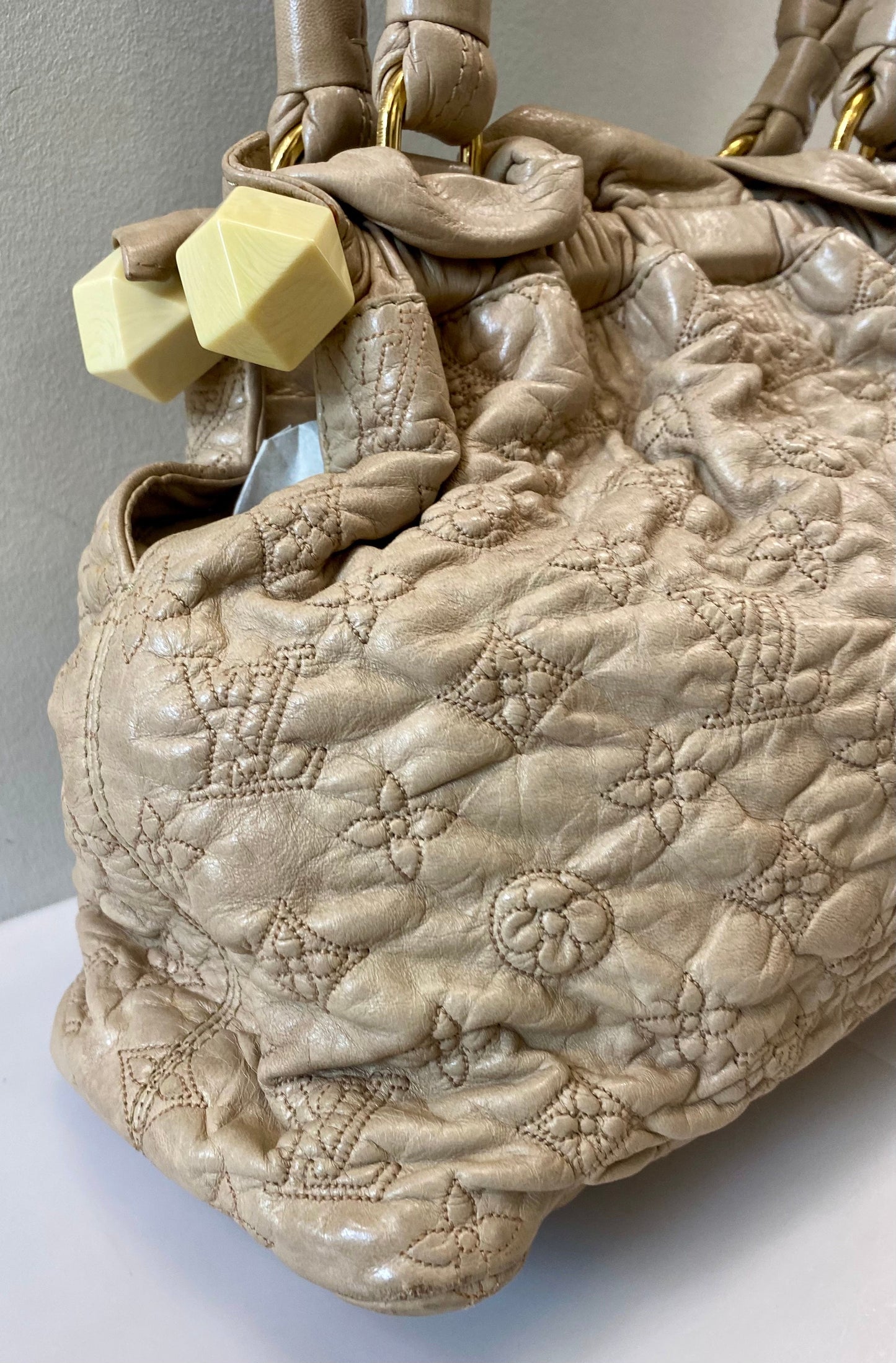 LOUIS VUITTON LIMITED EDITION OLYMPE STRAUS PM BAG