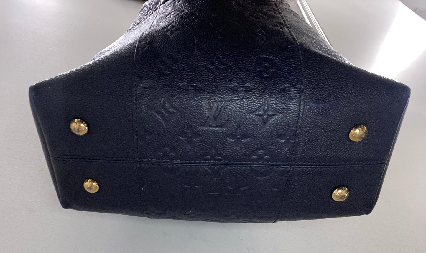 LOUIS VUITTON MONOGRAM EMPREINTE MÉLIE BAG MARINE ROUGE
