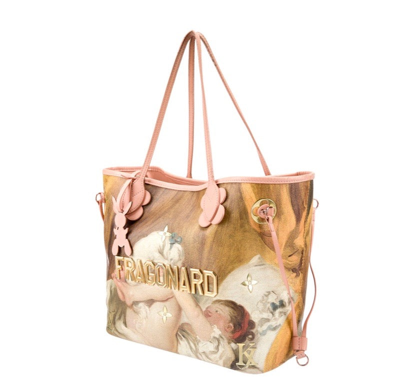 LOUIS VUITTON MASTERS COLLECTION FRAGONARD NEVERFULL TOTE BAG MM