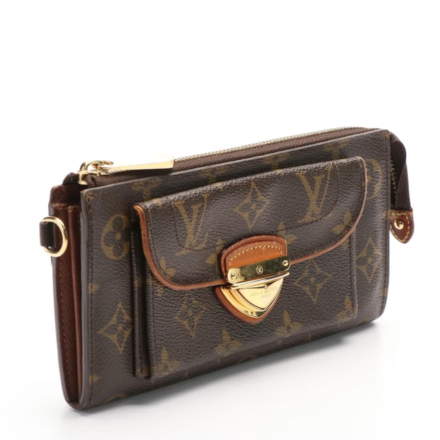 GLM-MONOGRAM ASTRID PORTEFEUILLE CONTINENTAL WALLET