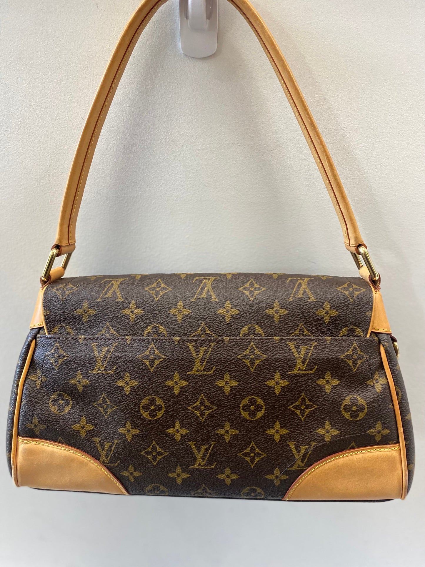 LOUIS VUITTON MONOGRAM BEVERLY MM SATCHEL