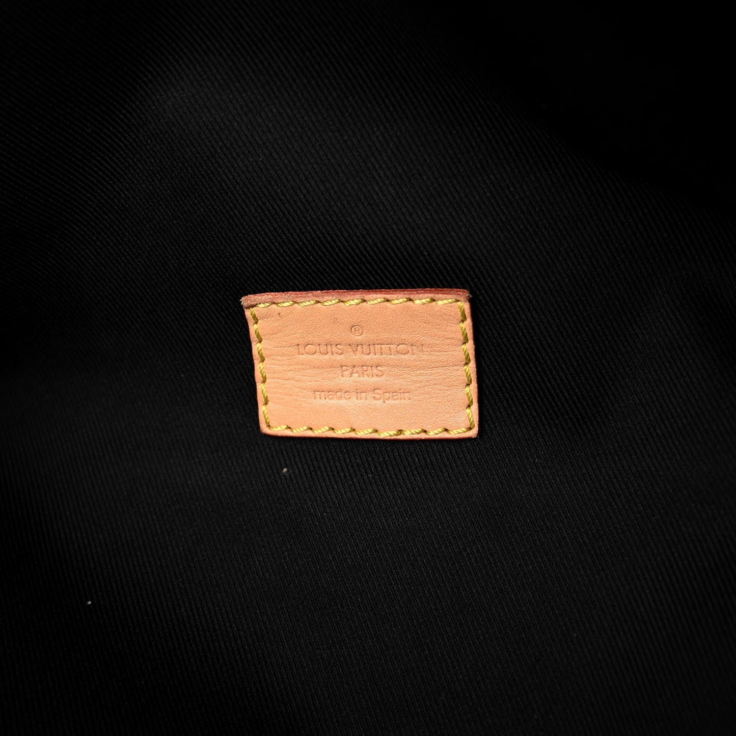 LOUIS VUITTON MONOGRAM BUMBAG WITH TWILLY
