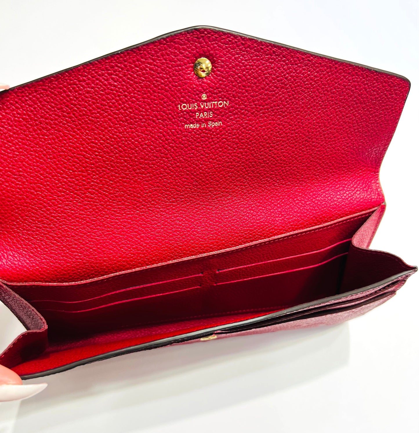 LOUIS VUITTON MONOGRAM EMPREINTE CURIEUSE WALLET