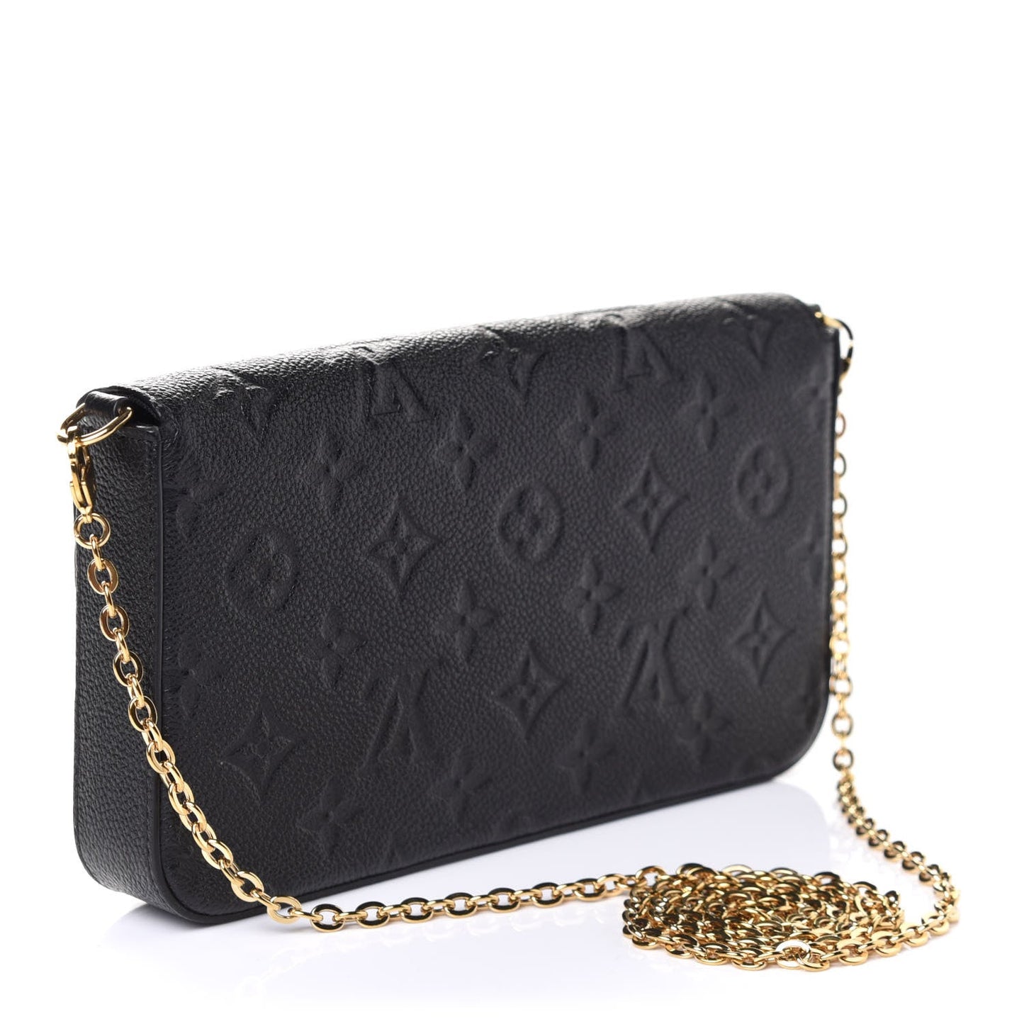 LOUIS VUITTON MONOGRAM EMPREINTE LEATHER FÉLICIE CHAIN BAG