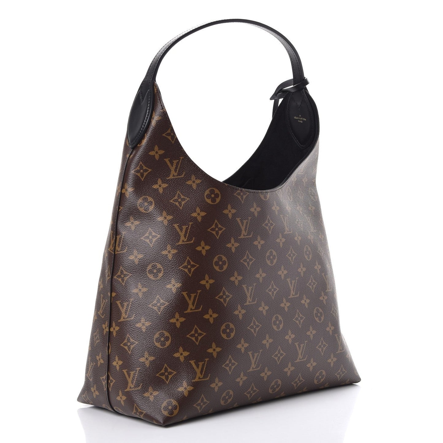 LOUIS VUITTON MONOGRAM FLOWER HOBO BAG NOIR