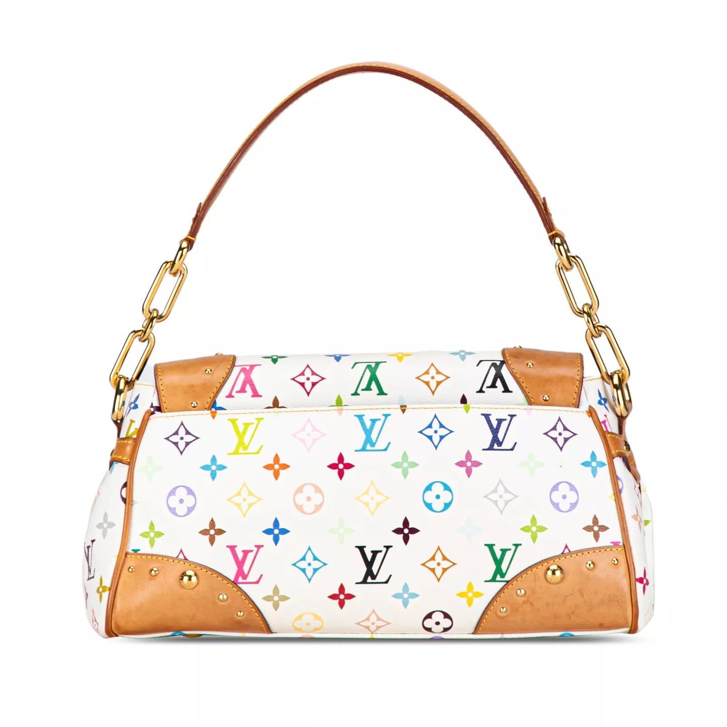 LOUIS VUITTON X TAKASHI MURAKAMI MONOGRAM BEVERLY MM SATCHEL