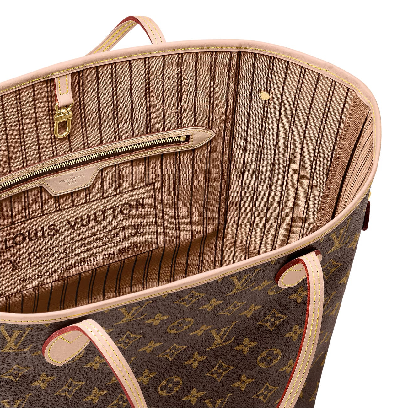 LOUIS VUITTON MONOGRAM NEVERFULL GM TOTE BAG