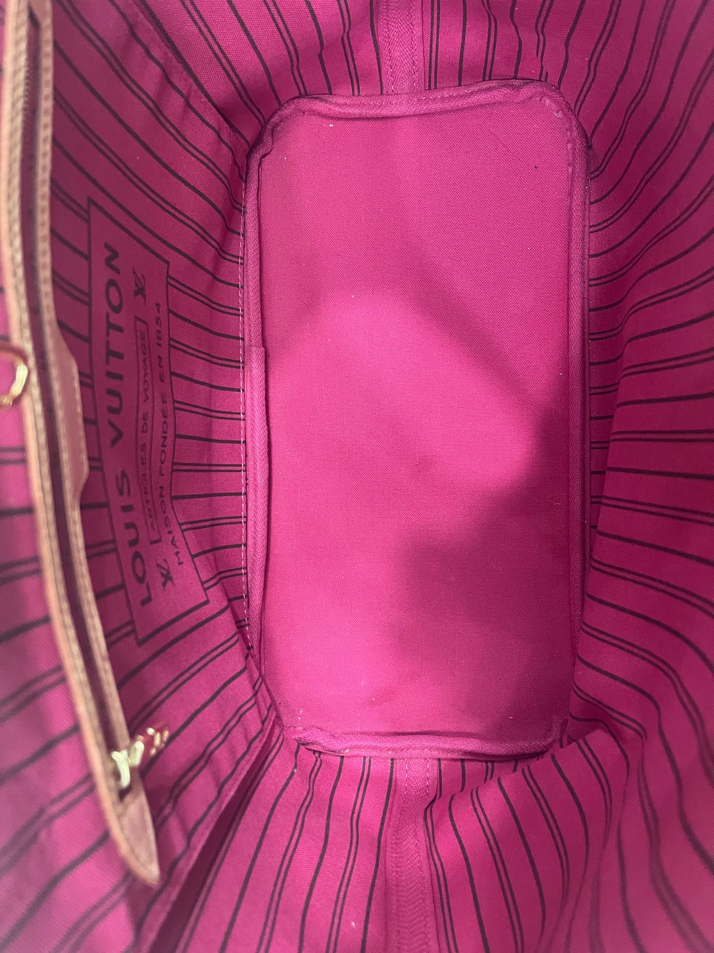 LOUIS VUITTON MONOGRAM NEVERFULL MM TOTE BAG