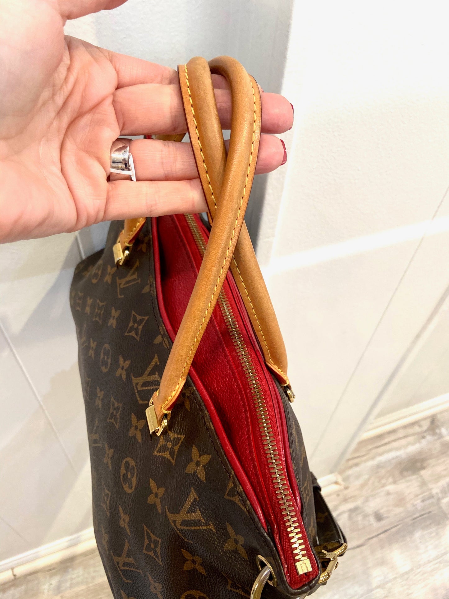 LOUIS VUITTON MONOGRAM PALLAS TOTE BAG