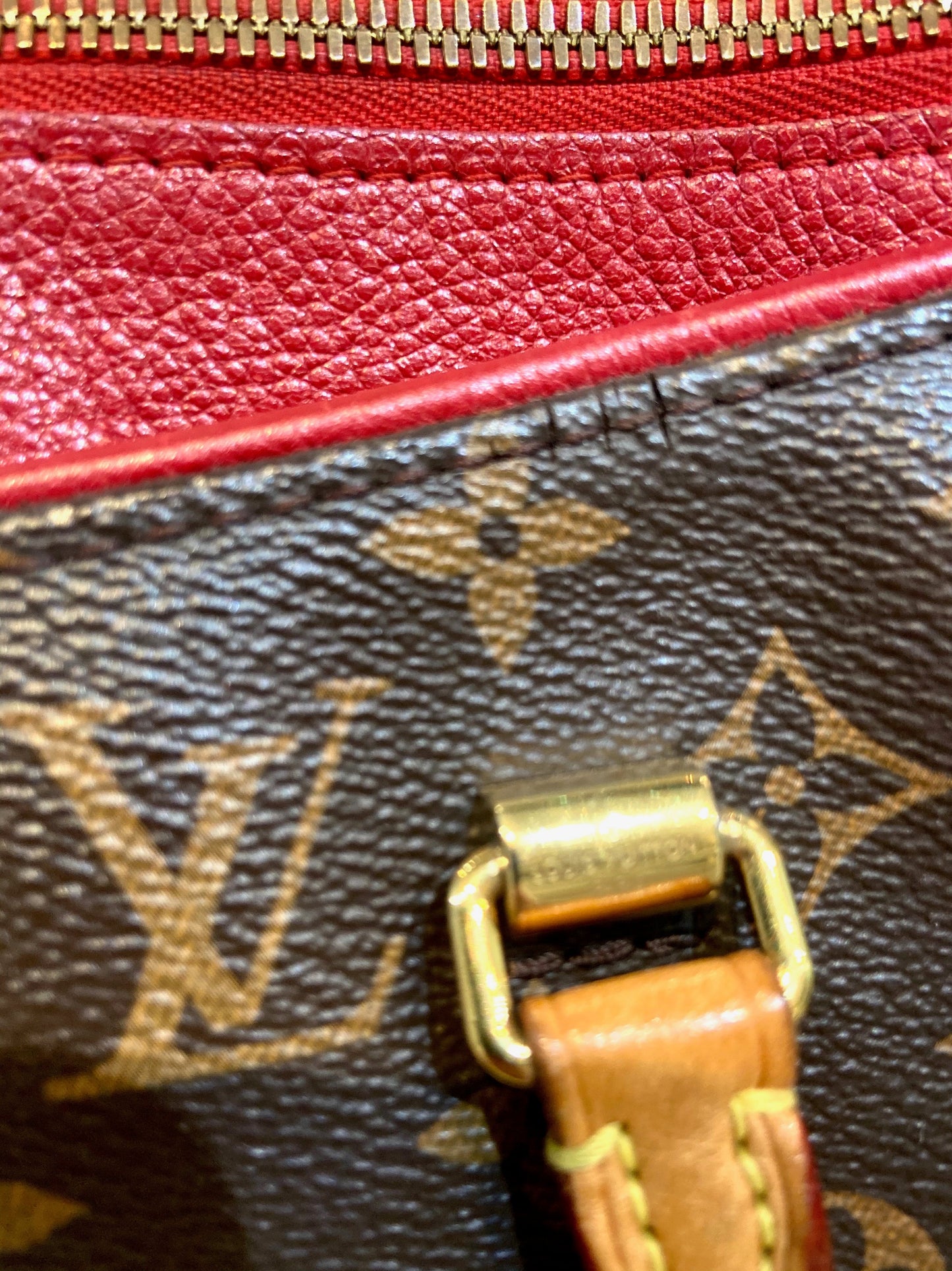 LOUIS VUITTON MONOGRAM PALLAS TOTE BAG