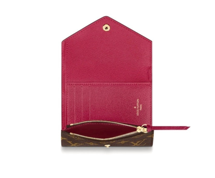 LOUIS VUITTON MONOGRAM VICTORINE WALLET FUCHSIA