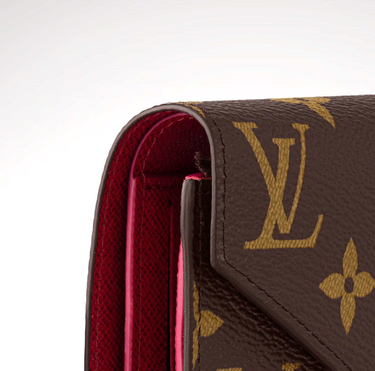 LOUIS VUITTON MONOGRAM VICTORINE WALLET FUCHSIA