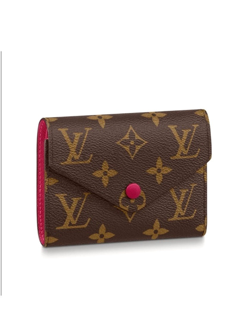 LOUIS VUITTON MONOGRAM VICTORINE WALLET FUCHSIA