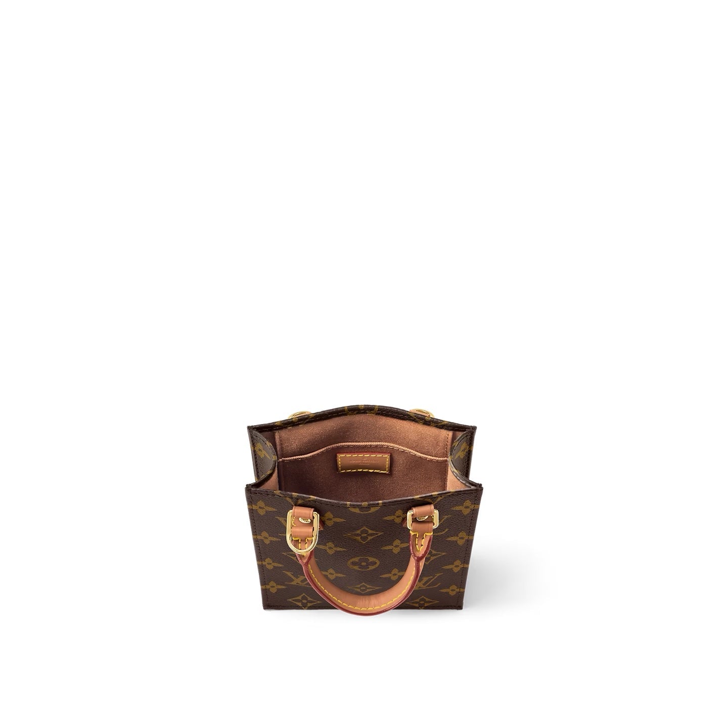 LOUIS VUITTON MONOGRAM PETIT SAC PLAT HANDBAG
