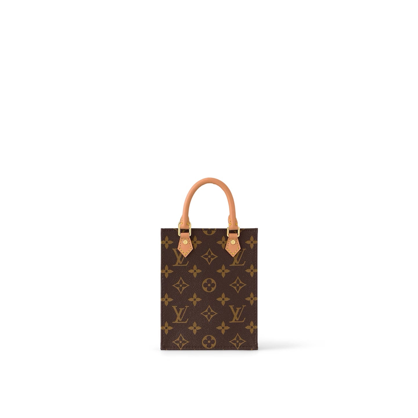 LOUIS VUITTON MONOGRAM PETIT SAC PLAT HANDBAG