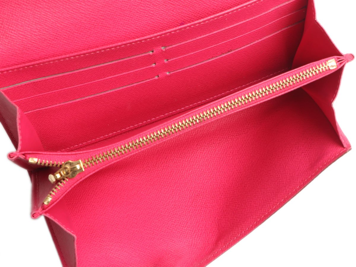 GLM-Multicolor Monogram Sarah Wallet