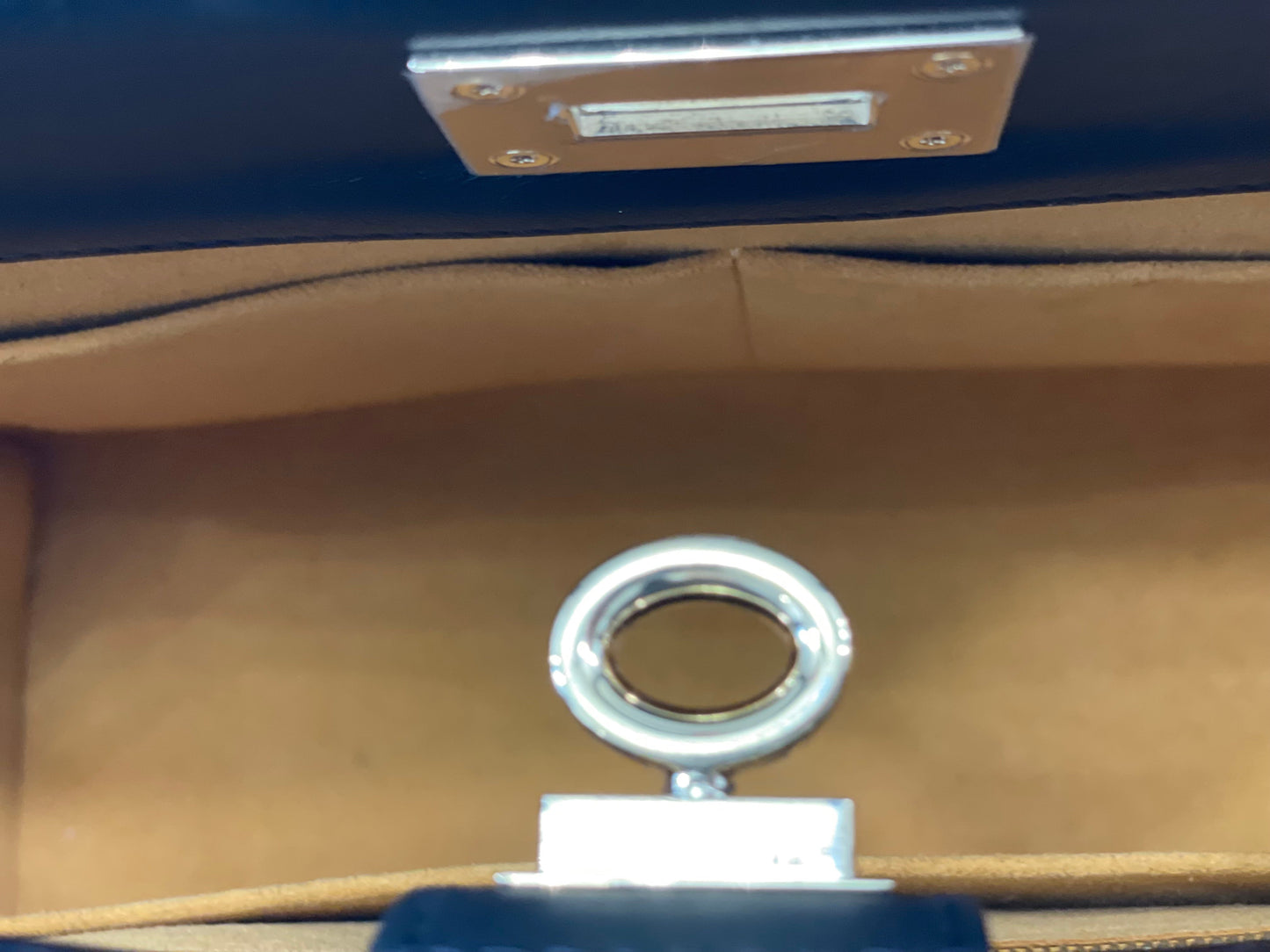 LOUIS VUITTON MONOGRAM TUFFETAGE LEATHER ON MY SIDE TOTE BAG