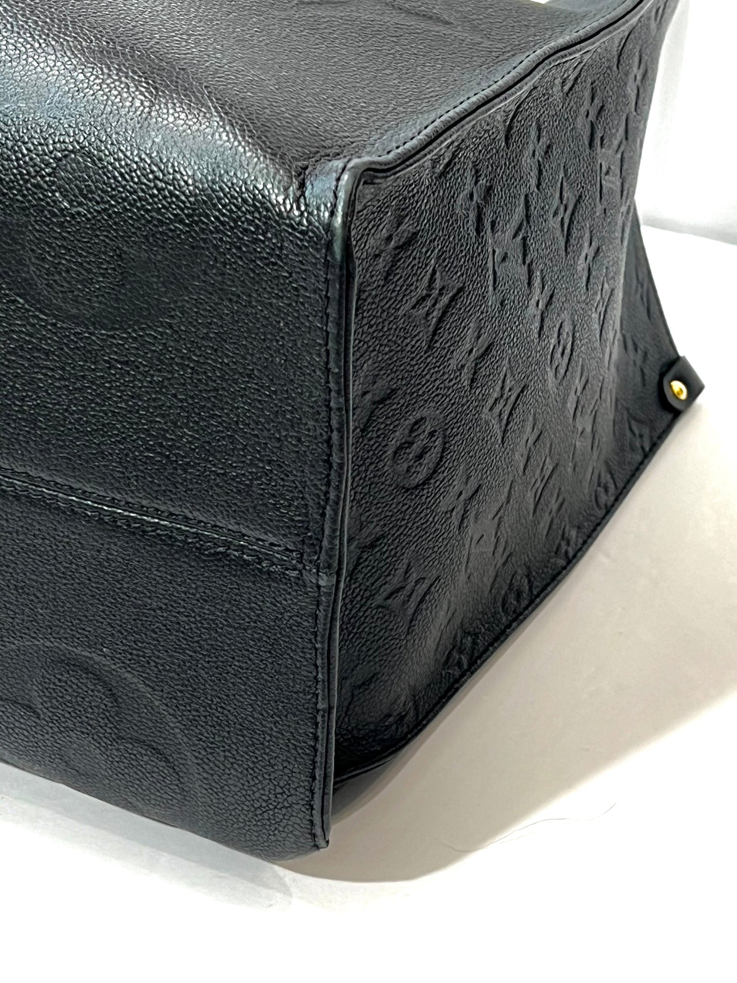 LOUIS VUITTON GIANT MONOGRAM EMPREINTE LEATHER ONTHEGO TOTE BAG