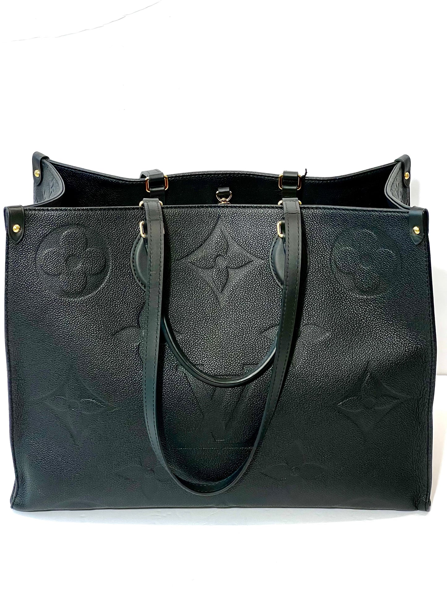 LOUIS VUITTON GIANT MONOGRAM EMPREINTE LEATHER ONTHEGO TOTE BAG