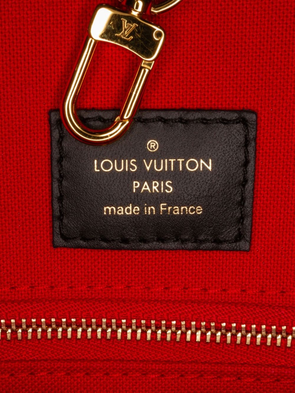 LOUIS VUITTON GIANT REVERSE MONOGRAM ON THE GO MM TOTE BAG