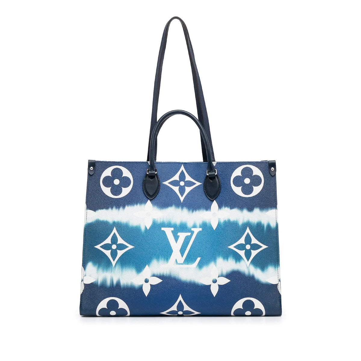 LOUIS VUITTON GIANT MONOGRAM ESCALE "ON THE GO" GM TOTE BAG