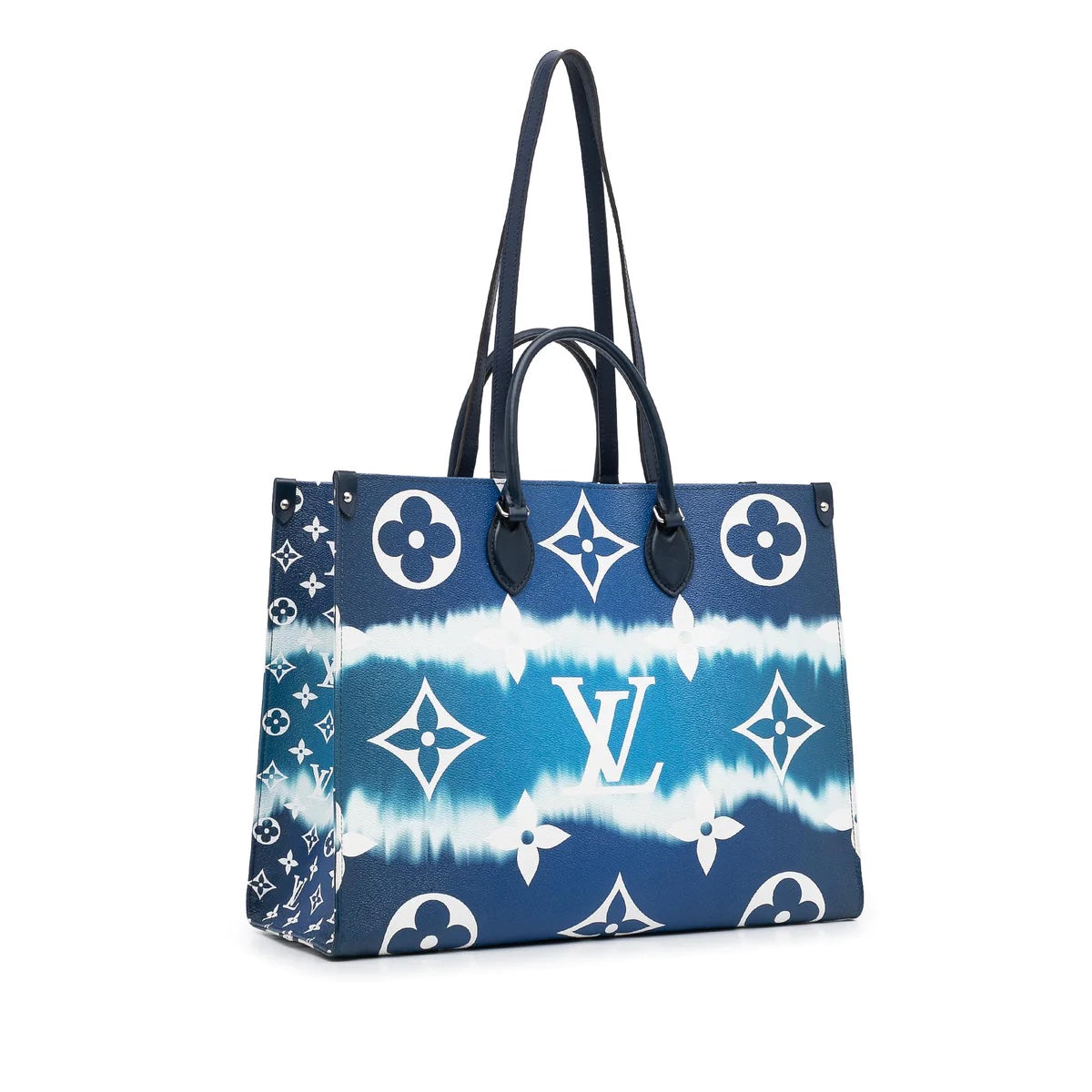 LOUIS VUITTON GIANT MONOGRAM ESCALE "ON THE GO" GM TOTE BAG
