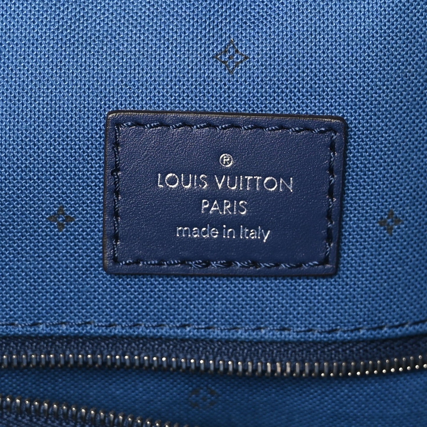 LOUIS VUITTON GIANT MONOGRAM ESCALE "ON THE GO" GM TOTE BAG