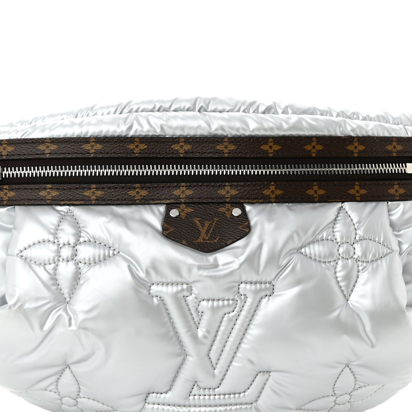 LOUIS VUITTON PILLOW QUILTED MONOGRAM ECONYL BUMBAG