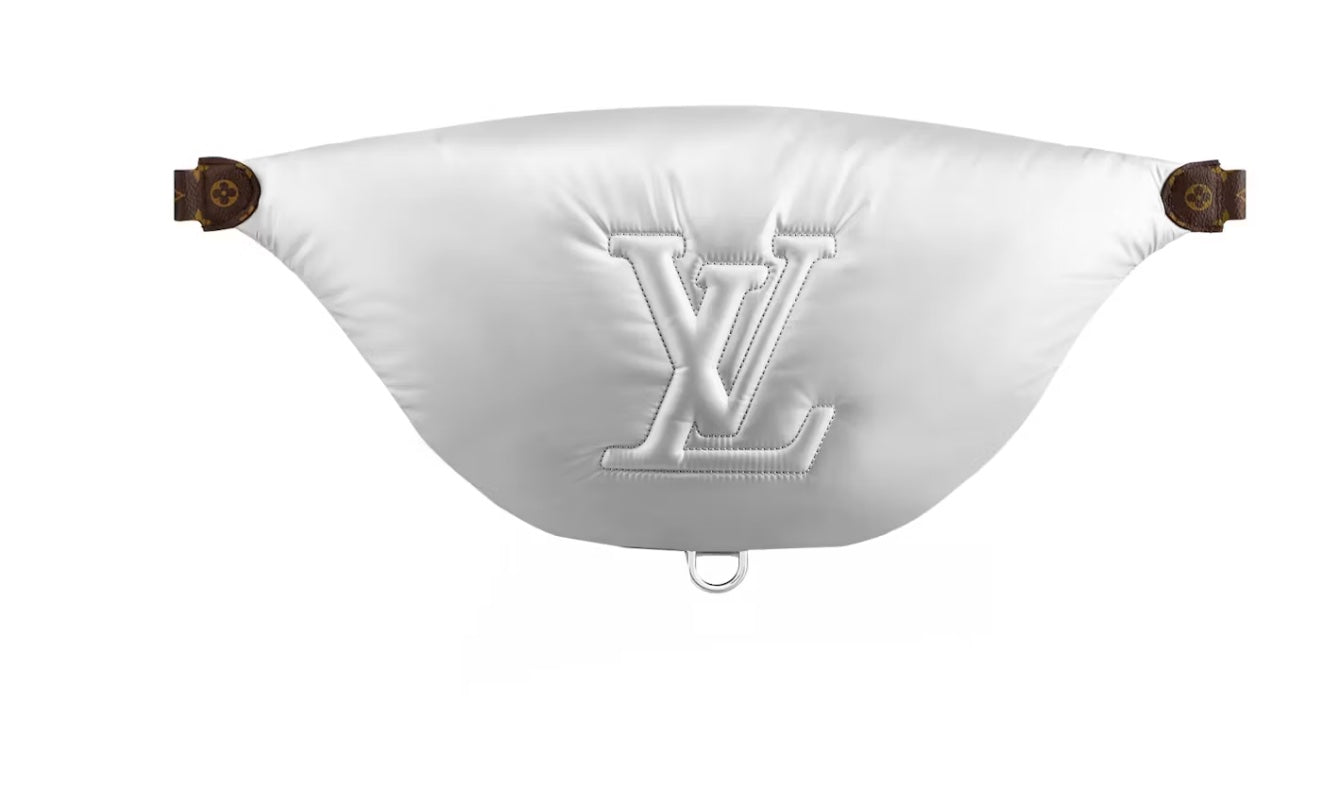 LOUIS VUITTON PILLOW QUILTED MONOGRAM ECONYL BUMBAG