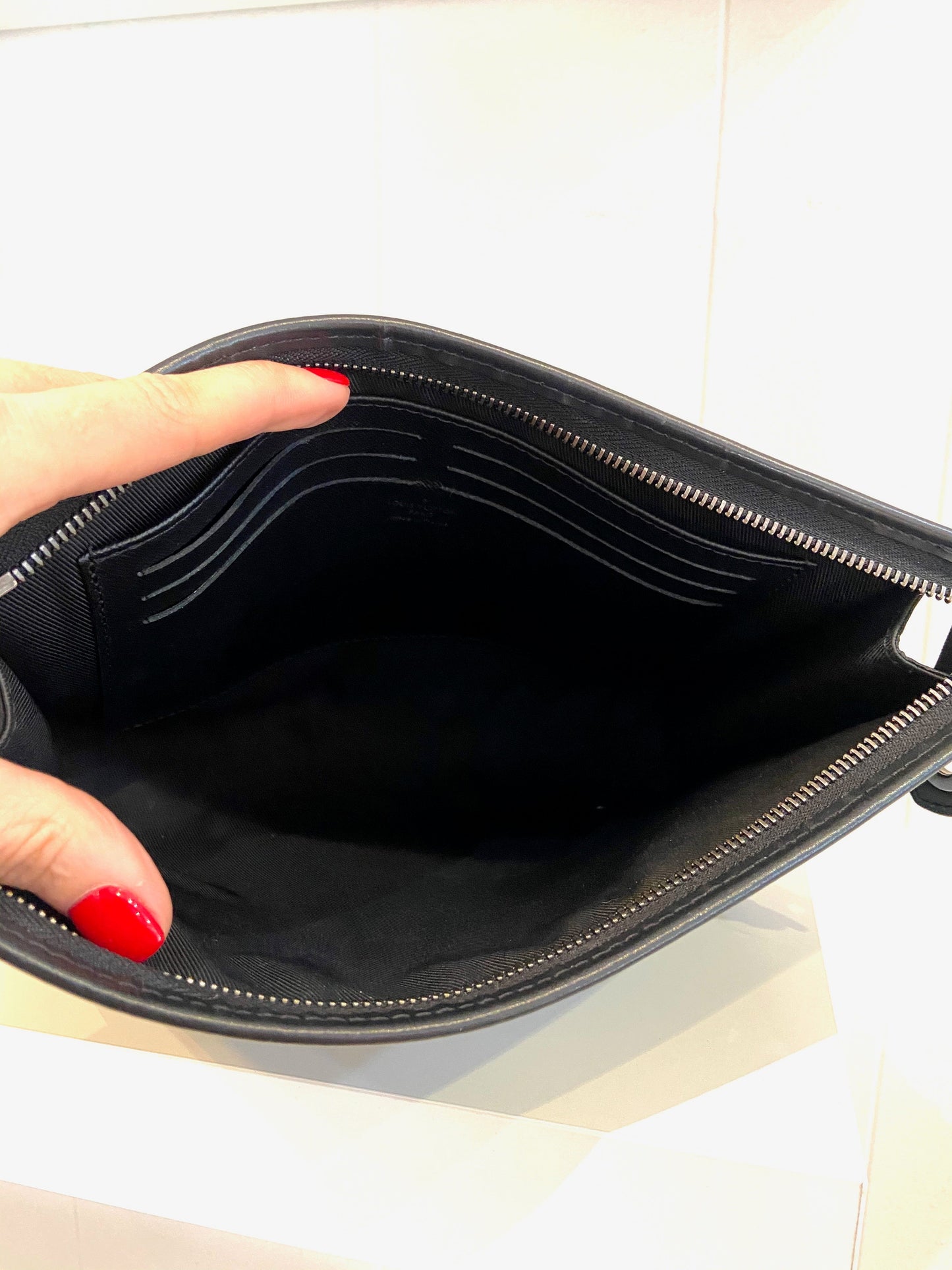 LOUIS VUITTON MONOGRAM ECLIPSE VOYAGE POCHETTE