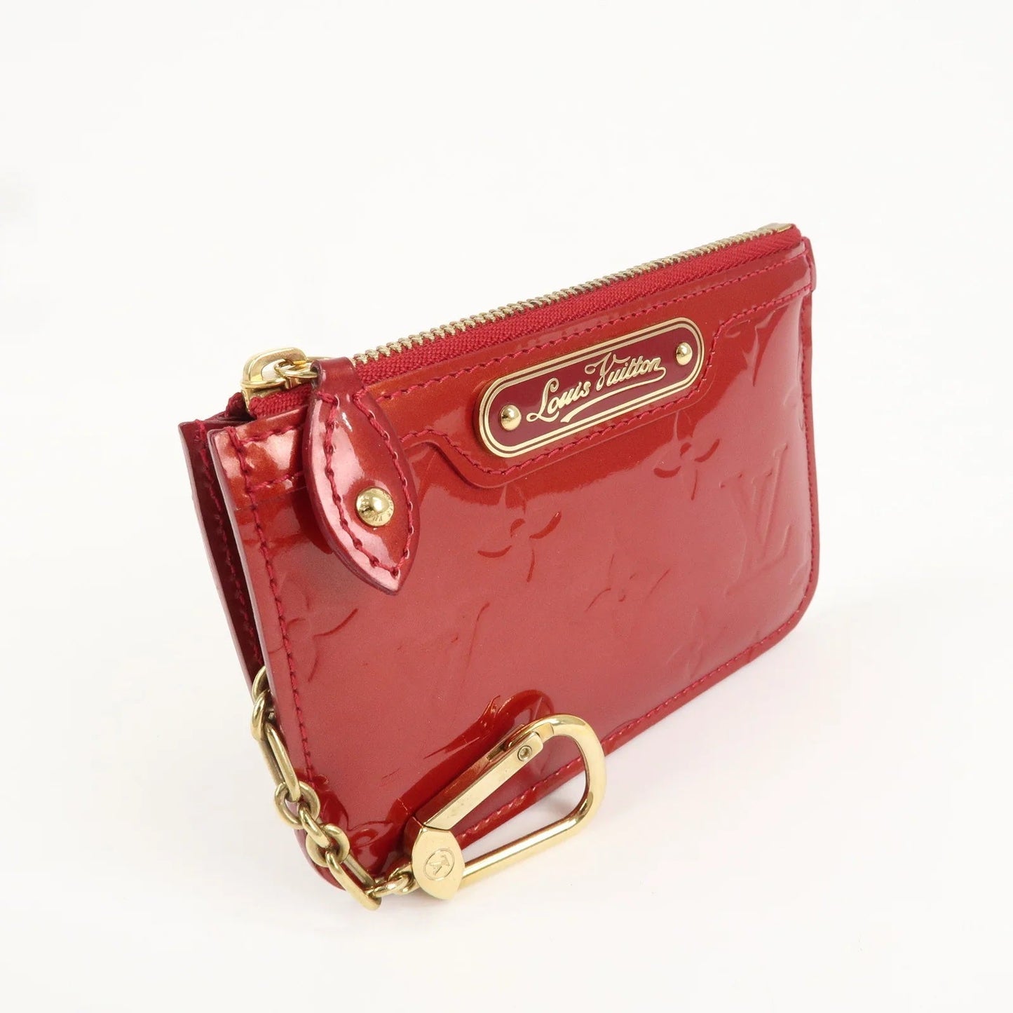 GLM-POMME D'AMOUR MONOGRAM VERNIS CLES KEY COIN PURSE